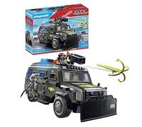 Playmobil Véhicule Forces spéciales 71144 – City Action, 2 pers., sons+lumières – Dès 5 ans