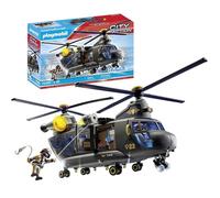 PLAYMOBIL 71149 Hélicoptère Jumbo Forces Speciales pour Enfants De 5 Ans