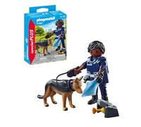 Playmobil 71162 Policier avec Chien de Recherche