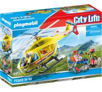 PLAYMOBIL 71203 Hélicoptère de sauvetage