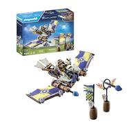 Playmobil 71211 Planeur de Dario - Novelmore - avec Un Personnage, Un Planeur Lance-Flammes et des Accessoires - Histoire & Imaginaire - Dès 4 Ans