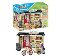Playmobil 71250 Boutique de la Ferme - Country - La Vie à la Ferme - La Gamme Petite Ferme Comprend Plus de 80% de matériaux recyclés ou biosourcés en Moyenne - Dès 4 Ans