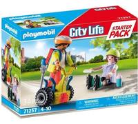 PLAYMOBIL 71257 Secouriste avec gyropode, City Action, Les Secouristes, Starter Pack, Des 4 ans