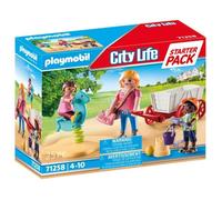 Playmobil Maison de poupées 71258 La Maison Traditionnelle – Starter Pack – Nourrice avec enfants