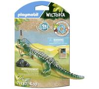 Playmobil 71287 Alligator- - Wiltopia - 80% de Matériaux recyclés ou biosourcés en Moyenne Jouet éducatif