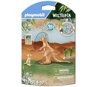 Playmobil Jouet Wiltopia 71290 – Kangourou et bébé – 80% matériaux recyclés