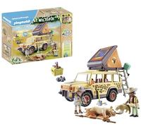 Playmobil Set 71293 Wiltopia – Explorateurs avec véhicule tout-terrain, 2 pers., 2 lions, dès 4 ans