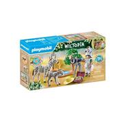 PLAYMOBIL 71295 Photographe avec déguisement et zèbres, Wiltopia, 36 pièces, dès 4 ans