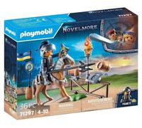 Playmobil 71297 Chevalier Novelmore et Accessoires d'entrainement - Plongez dans Une Aventure chevaleresque avec Arme et cibles - Chevalier - Histoire & Imaginaire - Dès 4 Ans