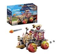 Playmobil 71299 Chariot de Combat enflammé des Burnham Raiders - Novelmore - Affrontez Les Ennemis avec Le Chariot, Son Canon et siège éjectable - Histoire & Imaginaire - Dès 4 Ans
