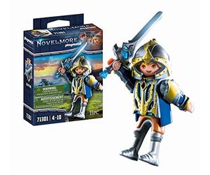 Playmobil 71301 Novelmore - Arwynn avec l'Invincibus - Novelmore - Chevalier - avec Un Personnage et Son armurerie - Histoire & Imaginaire - Dès 4 Ans