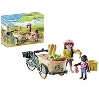 Playmobil Country 71306 - Cycliste avec vélo et remorque avant