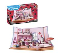 PLAYMOBIL 71334 Miraculous Chambre de Marinette, Miraculous lady bug, 73 pièces, Dès 4 ans