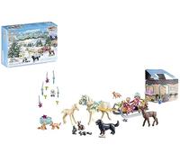 Playmobil Advent Calendar Sled Walk Construction Game Multicolore