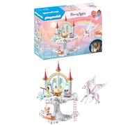 PLAYMOBIL 71359 Tourelle enchantée - Princess Magic - La fleur magique peut se transformer en veilleuse - Dès 4 ans