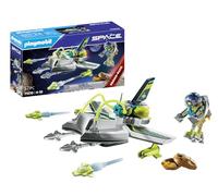 Playmobil 71370 Spationaute et Drone, Comprend Un Personnage, Un Drone, Un réacteur Dorsal et Plusieurs Accessoires., l'univers Space pour Enfants dès 4 Ans
