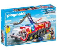 PLAYMOBIL 71371 Camion d'extinction d'aéroport avec lumière et son