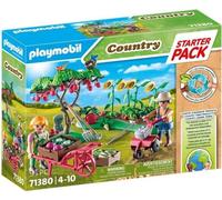 PLAYMOBIL 71380 Starter Pack Jardin potager, Country La vie a la ferme, Avec 2 personnages et accessoires, Des 4 ans