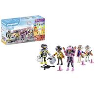 PLAYMOBIL 71399 My Figures Cascadeurs, Stunt Show, 74 pièces, Dès 5 ans