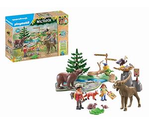 Playmobil 71403 Animaux de la forêt d'Amérique du Nord - Gamme Wiltopia avec Plus de 80% de matériaux recyclés ou biosourcés en Moyenne - Dès 4 Ans
