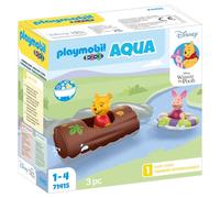 Playmobil 71415 1.2.3 Aqua & Disney : Winnie's & Piglet's Water Adventure, jouets éducatifs pour tout-petits, jouet cadeau et jeu de rôle imaginatif amusant pour les enfants à partir de 12 mois