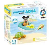 Playmobil 1.2.3 & Disney: Mickey´s Boat Tour Construction Game Jaune