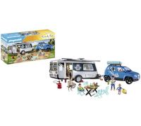 Playmobil Family Fun 71423 Famille avec voiture et caravane