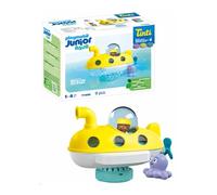 PLAYMOBIL 71440 sous-Marin - Junior Aqua & Tinti - Comprend Un Personnage, Un sous-Marin et Un Poisson-Globe - Dès 1 an