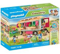 PLAYMOBIL 71441 Roulotte café boutique, Country La vie a la ferme, 145 pieces, Des 4 ans