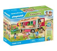 PLAYMOBIL 71441 Roulotte café boutique Country La vie à la ferme 145 pièces Dès 4 ans Multicolore Roulotte café b UNIVERS MINIATURE
