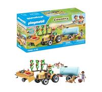 PLAYMOBIL 71442 Fermier avec tracteur et citerne - Country - Dès 4 ans