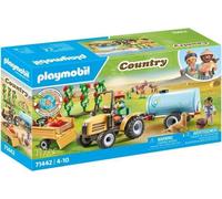 PLAYMOBIL 71442 Fermier avec tracteur et citerne, Country la vie a la ferme, 117 pieces, Des 4 ans
