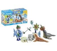 4008789714480 | Playmobil My Life Coffret Cadeau Nourrir Animaux Set 39 pièces N