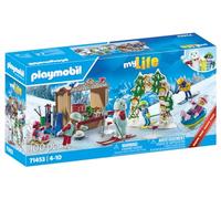 PLAYMOBIL Vacanciers et sports d'hiver - My life 71453 / Fille jeu jouet NOEL