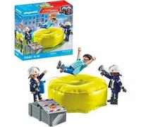 Playmobil 71465 - Bomberos Con Colchoneta