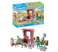 Playmobil Veterinary Mission With The Donkeys Construction Game Multicolore