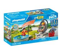 Playmobil 71476 Maman et Enfant avec Fauteuil Suspendu