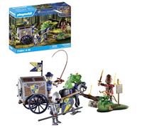 PLAYMOBIL 71484 Knights of Novelmore: Transport Robbery, dangerous battle for th