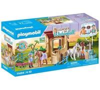 PLAYMOBIL 71494 Cavalieres avec box et poneys - Horses of Waterfall - Des 4 ans - Jeu de rôle créatif