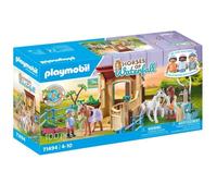 Playmobil Cavalières avec box et poneys