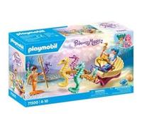 PLAYMOBIL 71500 Caleche avec sirenes et hippocampes Bleu G