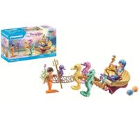 Playmobil 71500 Princess Magic: Mermaid with Seahorse Carriage, with seven seaho