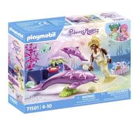 Playmobil Jouet Sirène 71501 – Princess Magic – 2 dauphins – Dès 4 ans