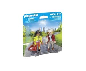 Playmobil 71506 Secouriste avec blessé