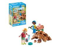 Playmobil My Life 71512 Enfants avec famille de hérissons Multicolore G