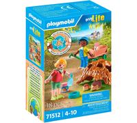 Playmobil My Life 71512 Enfants avec famille de hérissons G