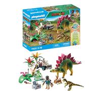 PLAYMOBIL 71523 Campement des explorateurs dinosaures, Dinos, 93 pièces, Dès 4 ans
