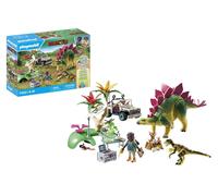 PLAYMOBIL 71523 Dinos: Research Camp with Dinos, thrilling explorer tour with th