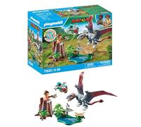 PLAYMOBIL 71525 Drone d'observation avec dimorphodon, Dinos, 49 pièces, Dès 4 ans