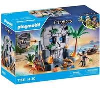 PLAYMOBIL 71531 Ile au trésor pirate et monstre marin - Les pirates